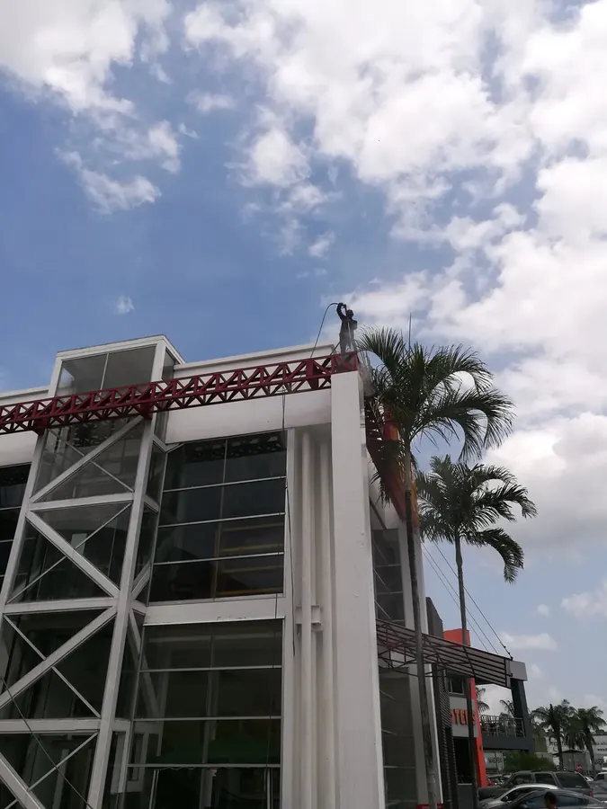 Lavado a presión de fachadas de edificios