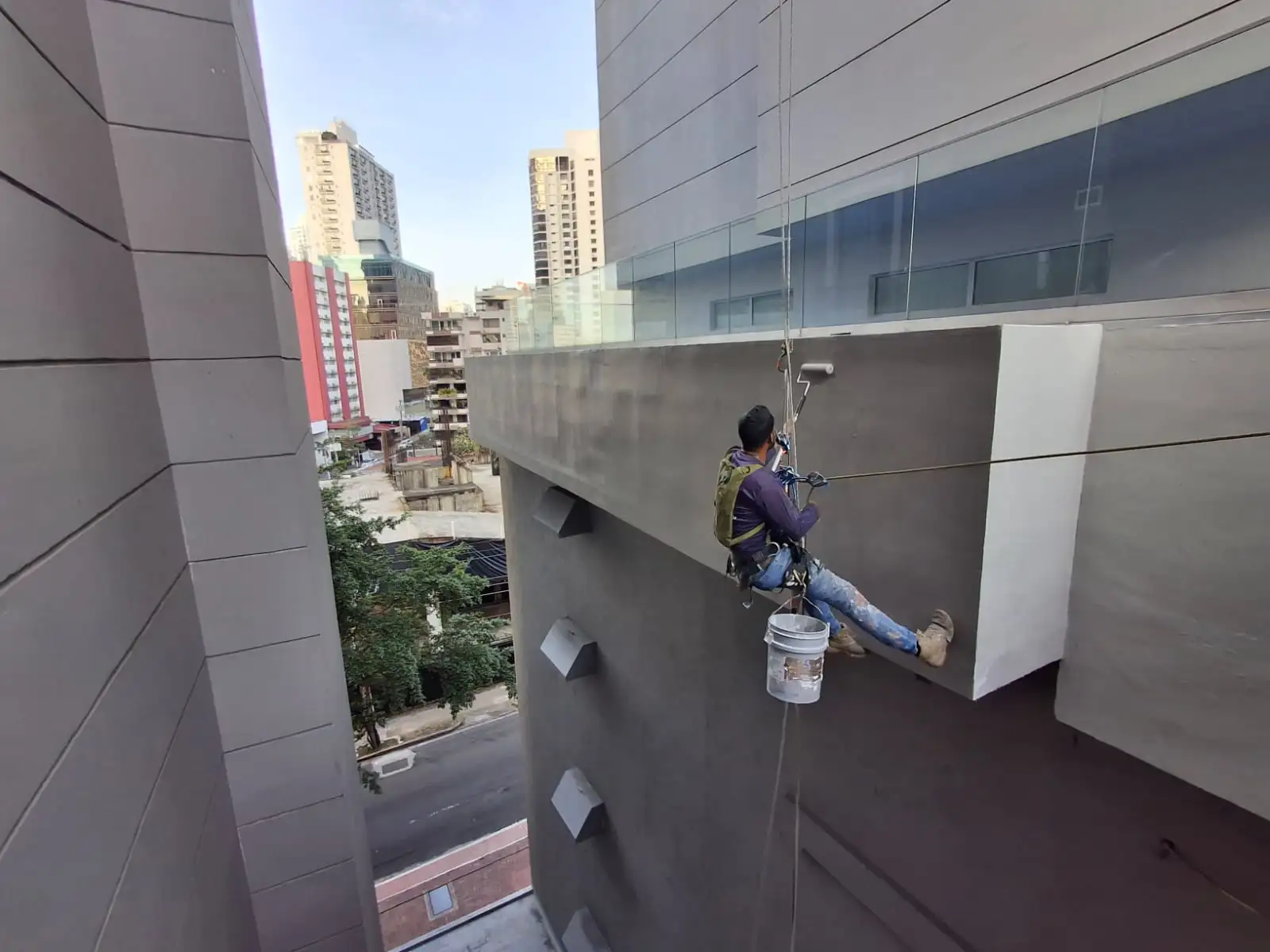 Pintura en altura